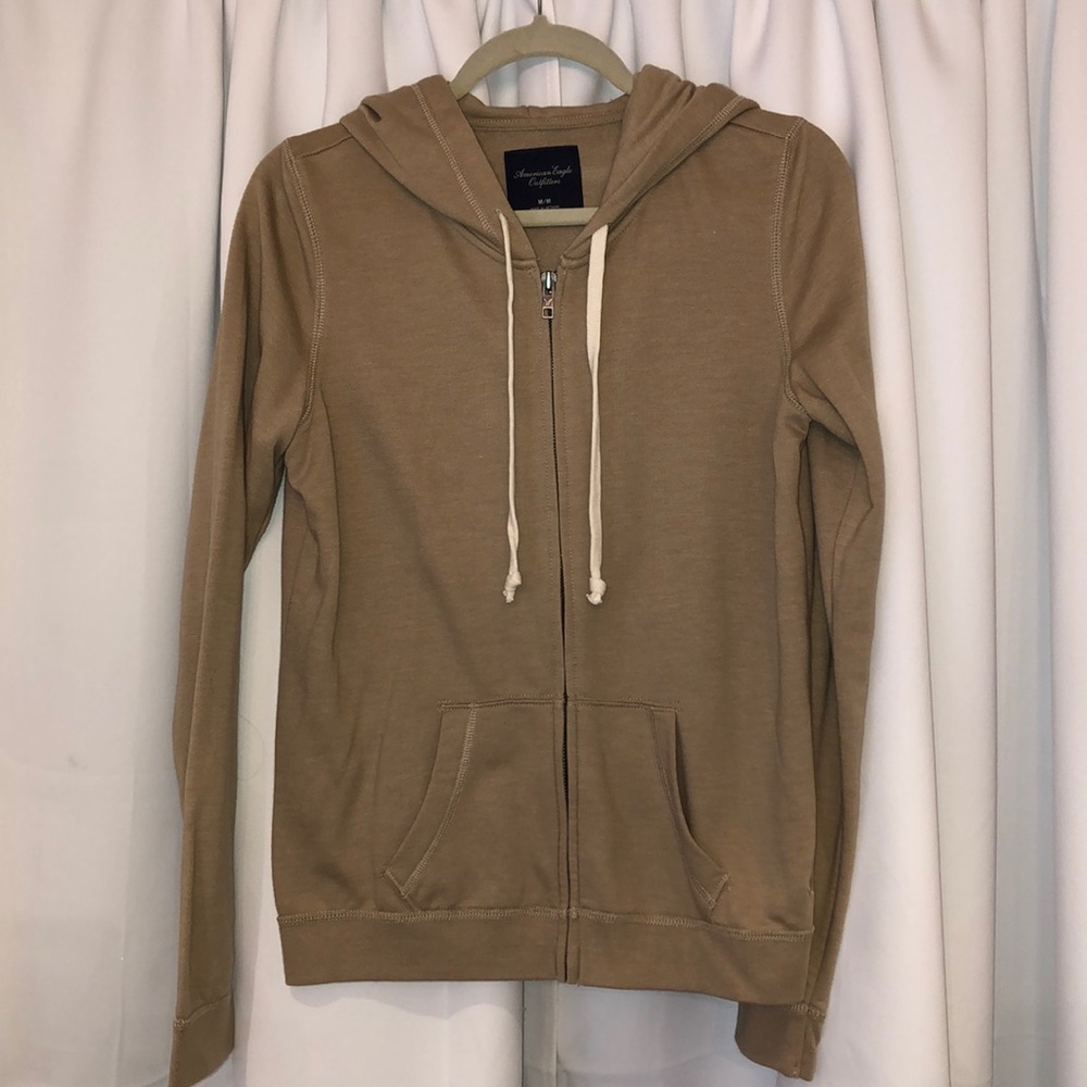 American Eagle Zip Up Sweater
